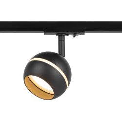 Трековый светильник однофазный ЭРА TR47 - GX53 BK под лампу GX53 черный