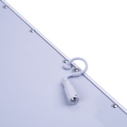 ULP-6060-42W-DW EFFECTIVE SILVER Светильник светодиодный потолочный встраиваемый. Дневной свет 6500K. Корпус серебристый. В комплекте с и-п. ТМ Uniel.