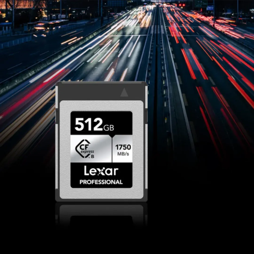 Карта памяти Lexar Professional Silver CFexpress Type B 512GB, R/W 1750/1300 МБ/с