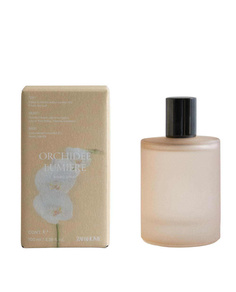 Zara Home Интерьерный ароматический спрей для текстиля Orchid e Lumi re, 100 мл