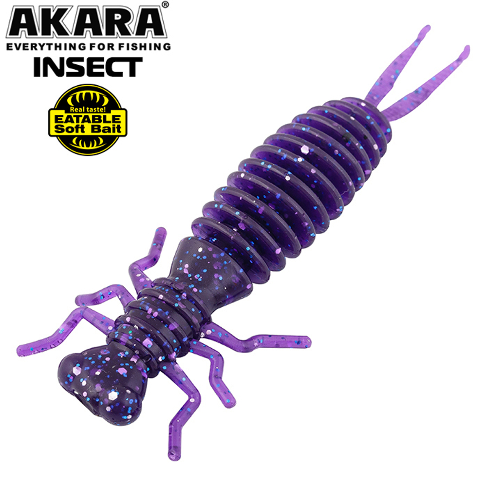 Твистер Akara Eatable Insect 65 X040 (4 шт.)