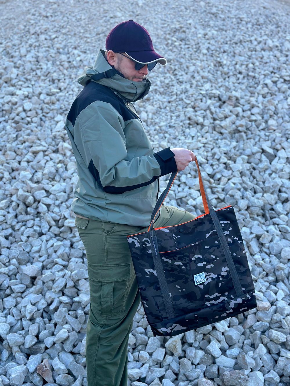 Шоппер Klumba Utility Camo Classic серый