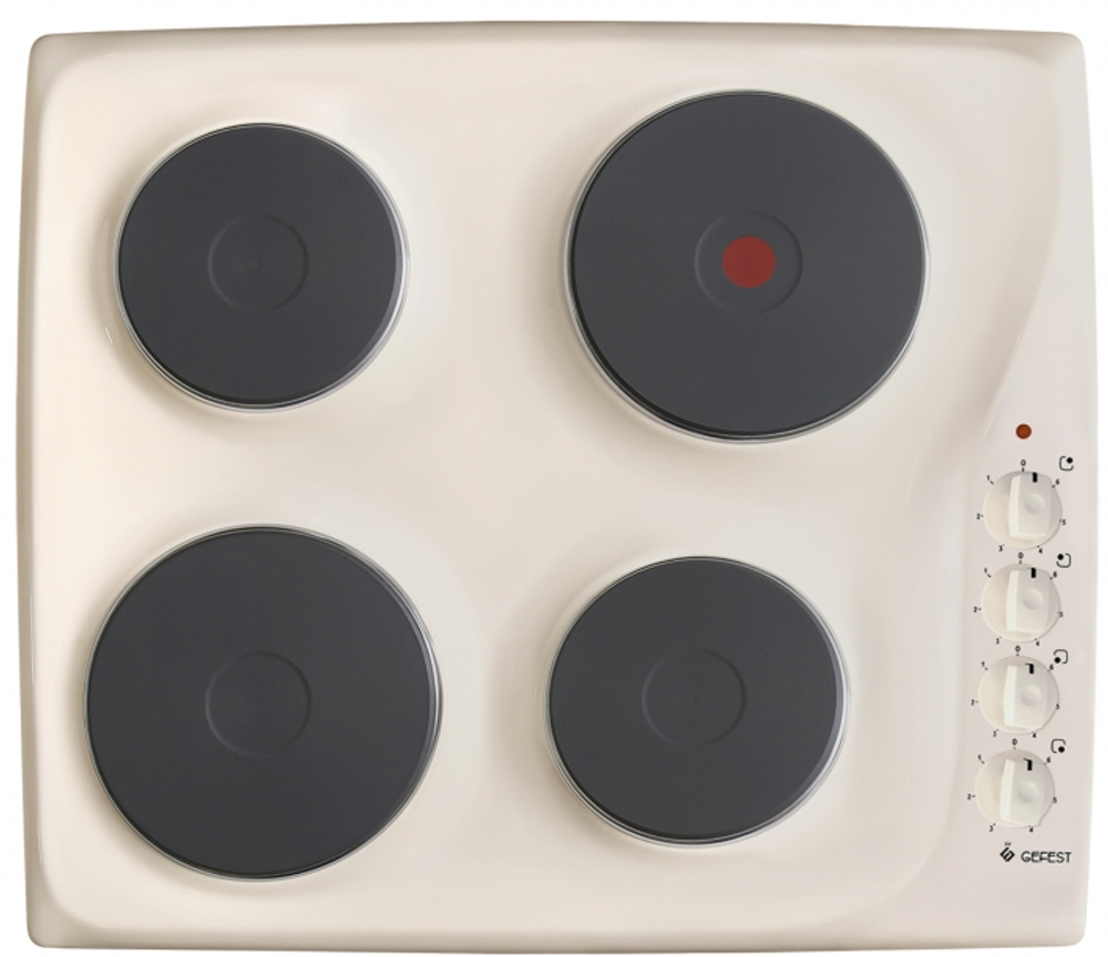 Поверхность варочная  Гефест СВН 3210 К81 (кремовая эмаль)