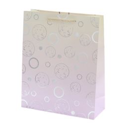 GAEM Пакет подарочный M (бумага 210г/м2, блок микс 12шт), L26 W10 H32 см, 4в.