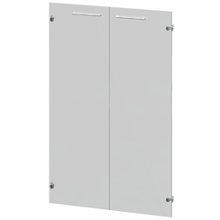 Фасады стеклянные KZF-38S(Б)  Тонированный 784x4x1158 Кортез