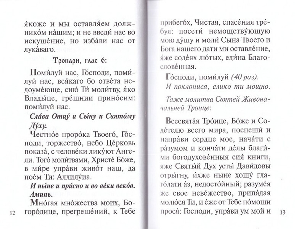 Псалтирь с поминовением живых и усопших