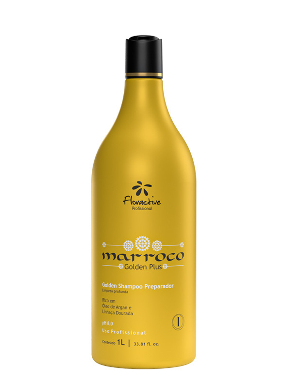 Floractive, шампунь Marroco GOLDEN PLUS Shampoo 1000 мл