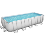 Каркасный бассейн Bestway Steel 5612B (640х274х132 см) с песочным фильтром, лестницей и тентом