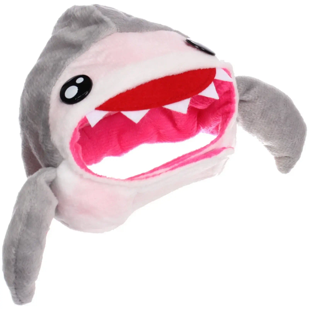 Шапка для собак и кошек «Акула», цвет как на фото, р S