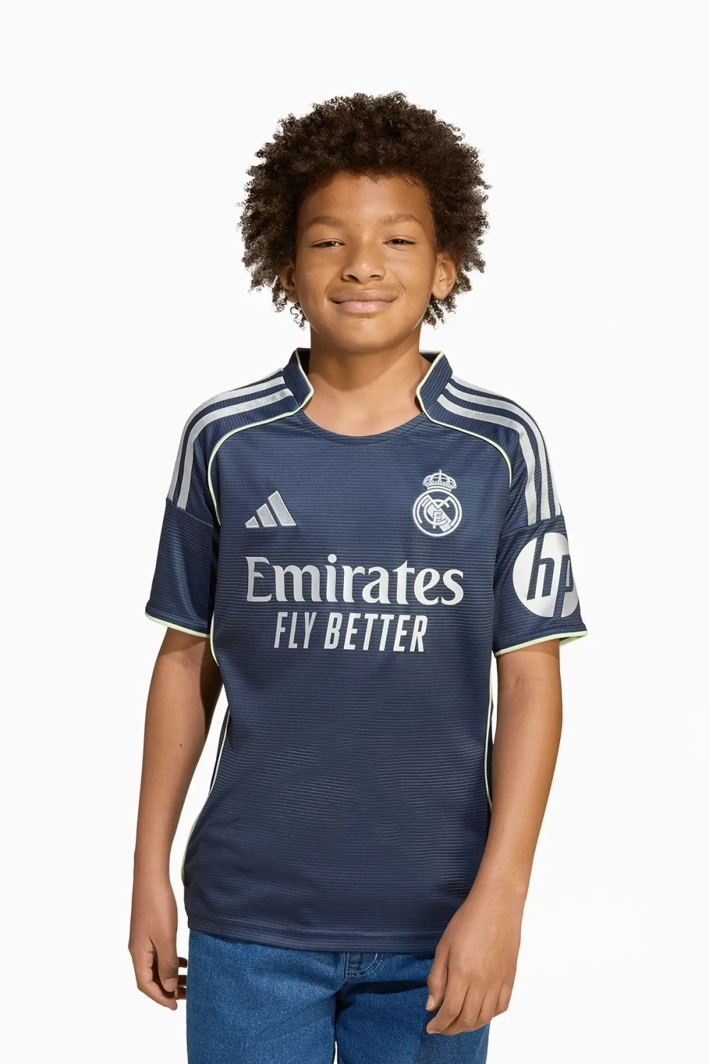 Футболка adidas Real Madrid 25/26 Away Junior - темно-синий
