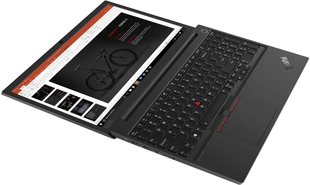 Ноутбук Lenovo ThinkPad E15-IML Intel Core i7 10510U, 1.8 GHz, 16384 Mb, 15.6; Full HD 1920x1080, 512 Gb SSD, DVD нет, AMD Radeon RX 640 2048 Mb, WiFi, Bluetooth, FPR, Windows 10 Professional, черный, 2.1 кг, 20RD0011RT