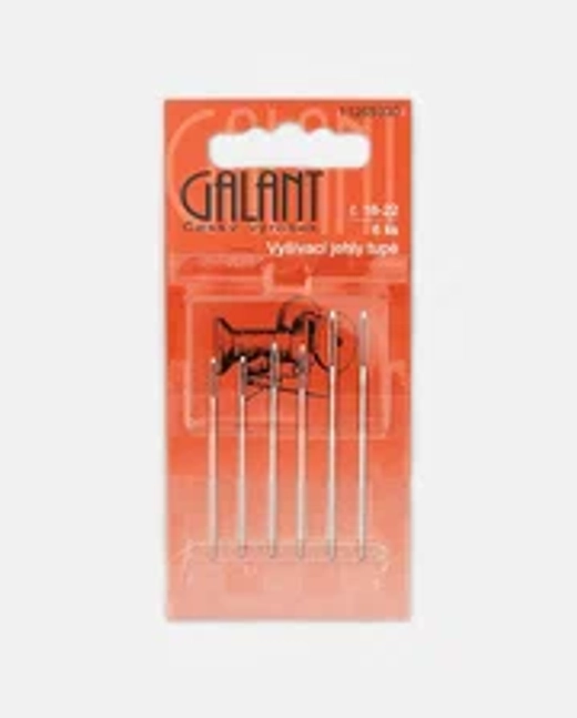 Набор ручных игл вышив. тупые "Galant" 11265930, №18-22, 6 игл
