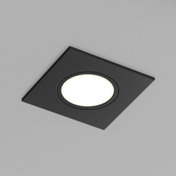 DK3102-BK Встраиваемый влагозащищенный светильник, IP65, до 10 Вт, LED, GU5,3, черный