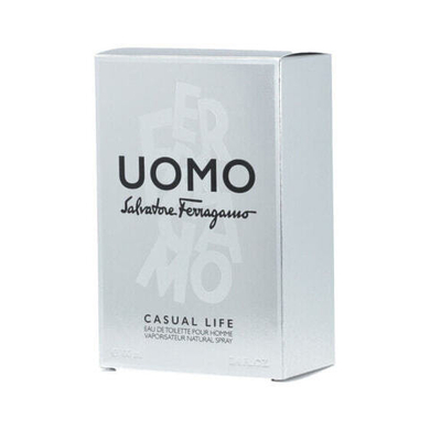 Мужские духи Salvatore Ferragamo EDT Uomo Casual Life 100 мл