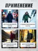 Полуботинки ESDY Средние Олива