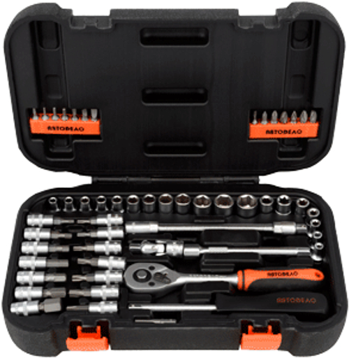 Набор инструментов 53 предмета 1/4'' АВТОDЕЛО