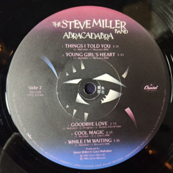 Винтажная виниловая пластинка LP The Steve Miller Band Abracadabra (USA 1982). Abracadabra