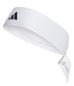 Теннисная бандана Adidas Tennis Aeroready Tieband (OSFM) - белый