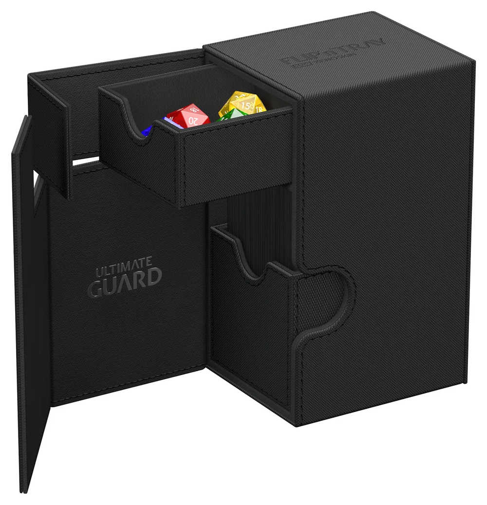 Ultimate Guard Flip'n'Tray 80+ Xenoskin - Black