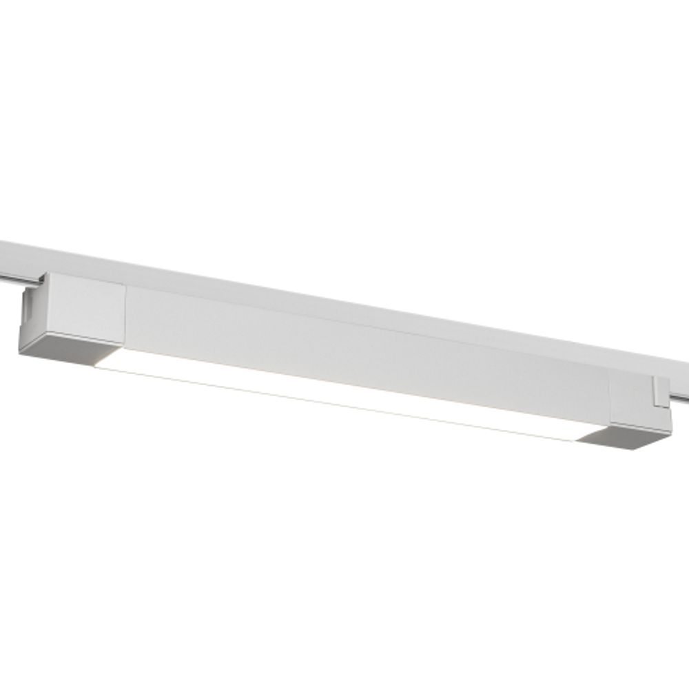 Трековый светильник однофазный ЭРА TR50-2040 WH светодиодный 20Вт 4000К белый | Трековые светильники