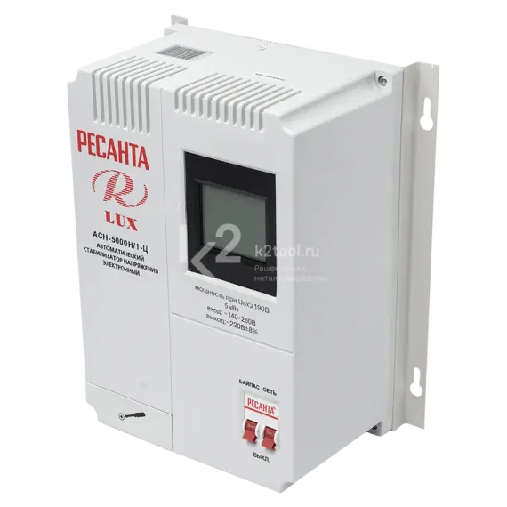 Стабилизатор напряжения Ресанта АСН-5000Н/1-Ц LUX