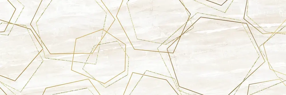 Декоративная плитка ALMA Ceramica DWU93DNV04R Denver 90x30 бежевая глянцевая с орнаментом