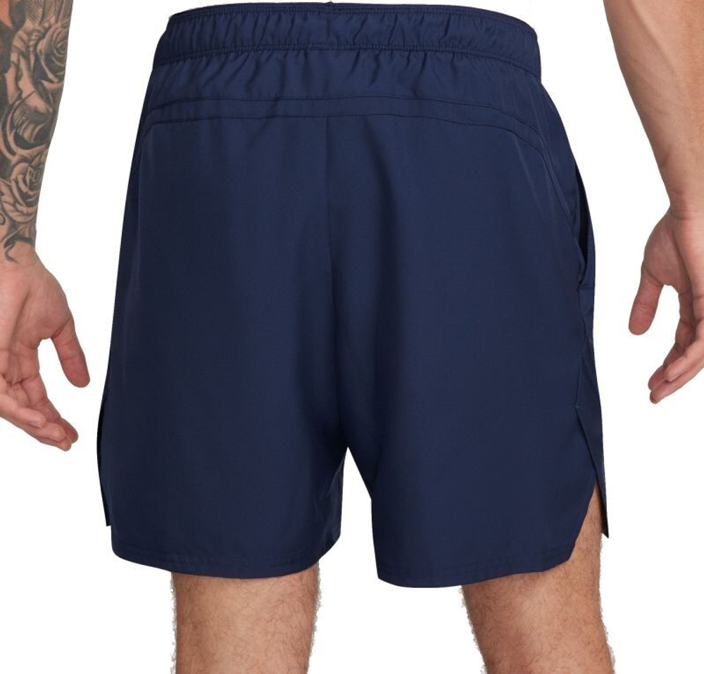 Теннисные шорты Nike Court Dri-Fit Victory 7" Short - obsidian/white - Blue