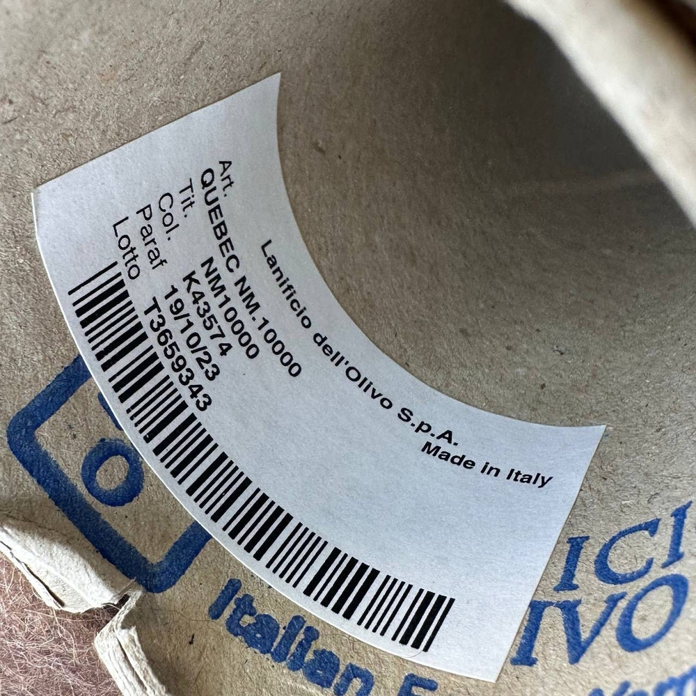 QUEBEC - LANIFICIO dell' OLIVO; 35% кидмохер, 35% альпака superfine, 30% п/а; 1000м/100гр; col. K43574, цвет: коричневый
