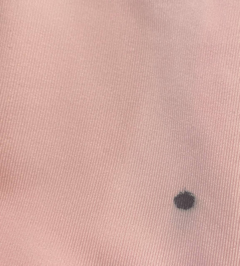 Женский костюм топ с юбкой воланы с розой розовый уценка L/XL