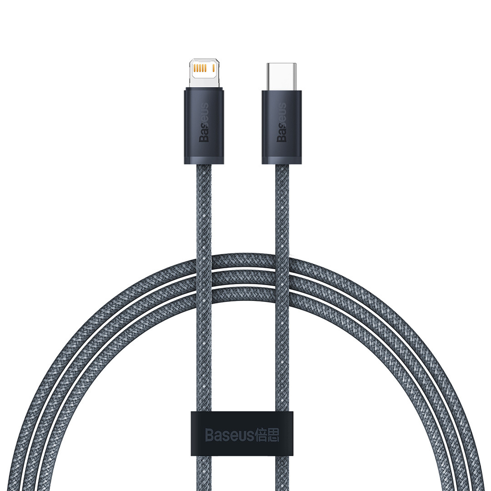Lightning Кабель Baseus Dynamic Series Fast Charging Data Cable Type-C to iP 20W 1m - Slate Gray
