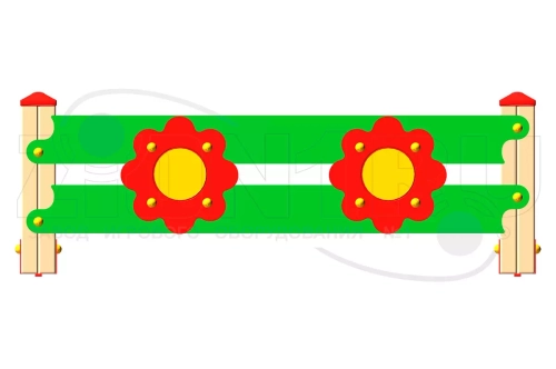 Ограждение детской площадки «Цветок»