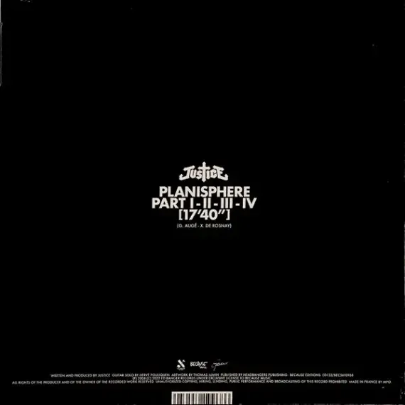 Justice – Planisphere - LP