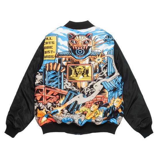 Куртка HOOK ACAB 1312 бомбер черный