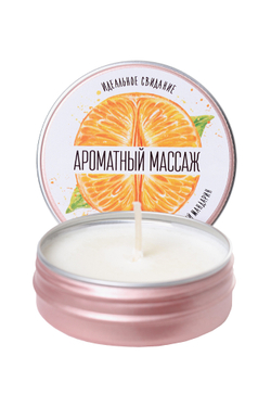 Yovee Массажная свеча, мандарин, 30 мл