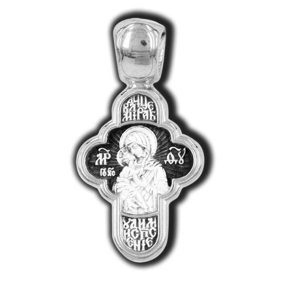 Распятие Христово. Владимирская икона Божией Матери. Православный крест_2