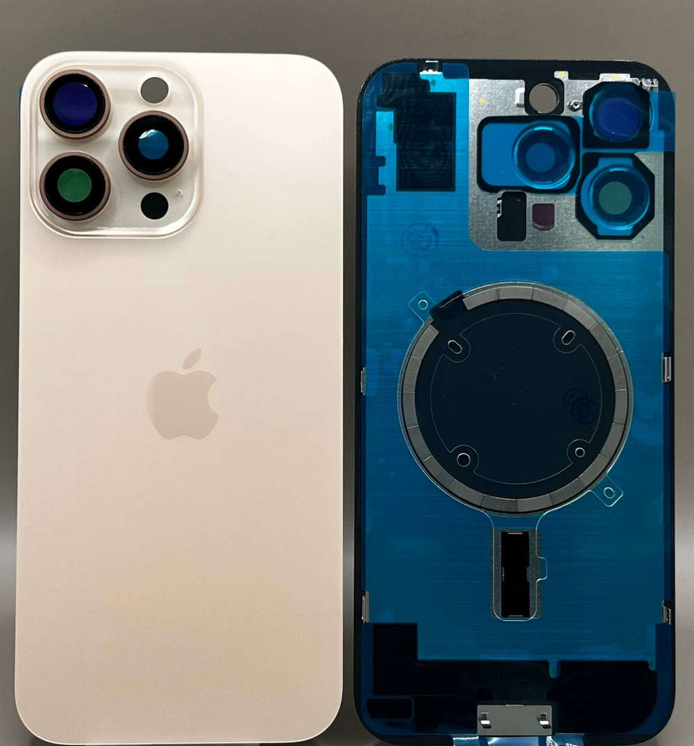 Крышка iPhone 16 Pro Max Desert Titanium/ Пустынный титан ориг