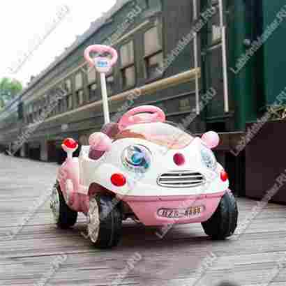 Детский электромобиль "HZB-8888" розовый