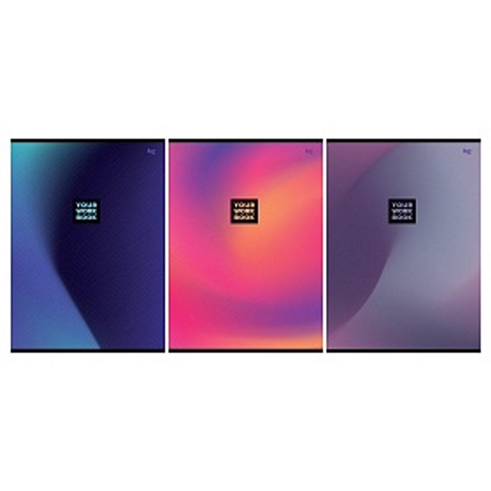 Тетрадь 48л., А4, клетка BG "Monocolor. Gradient" Т4ск48 63251