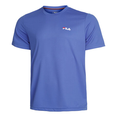 Мужское теннисное поло Fila Small Logo T-Shirt Men - Blue, White