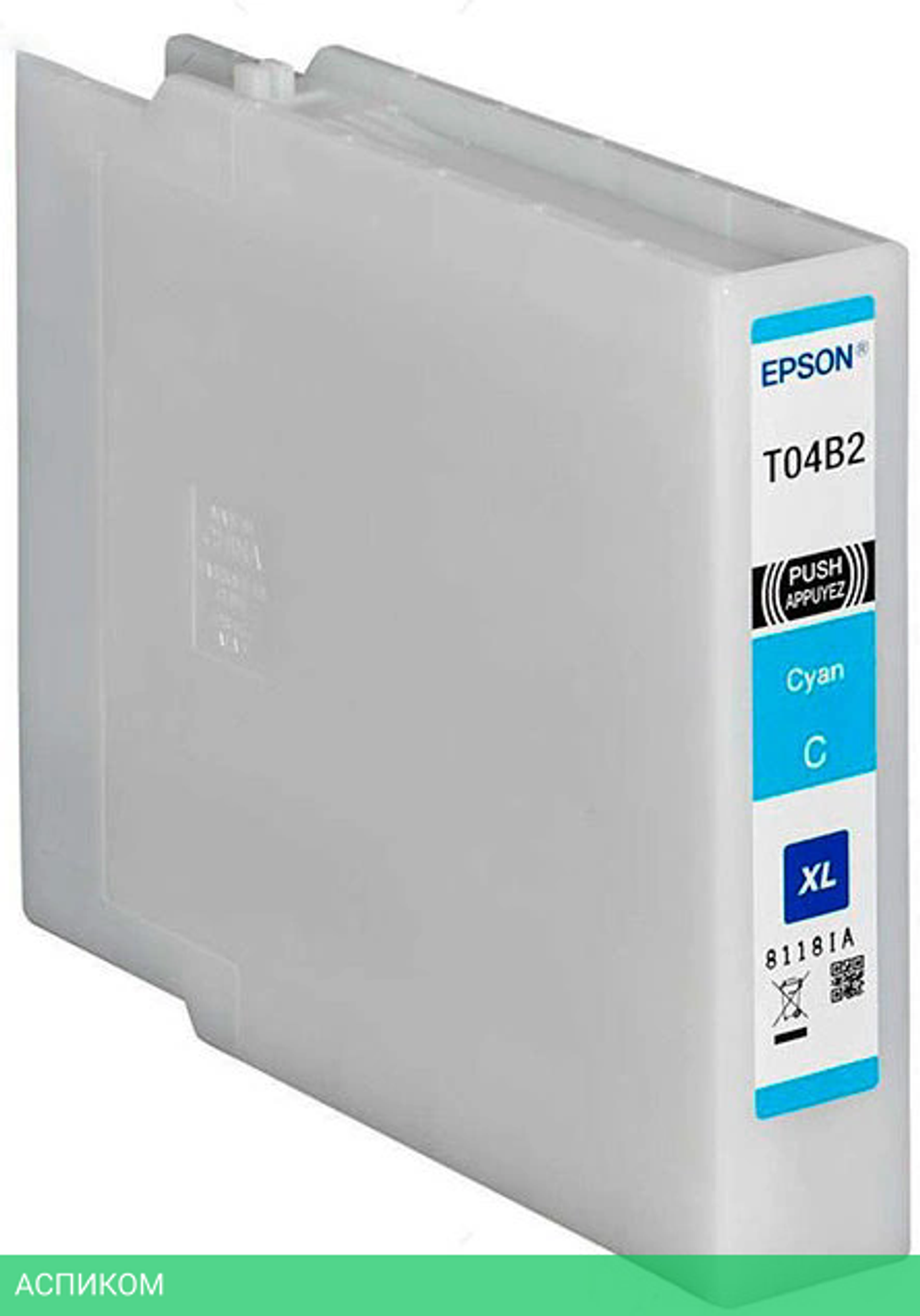 Картридж Epson T04A2 Cyan (C13T04A240)