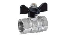 Кран шаровый В-В 3/4" бабочка MEDIUM Lavita полнопроходной 42265