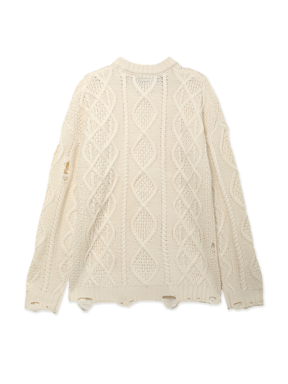 Свитер Вязаный (Round-neck) Skull Cable Knit