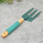 Вилка посадочная с деревянной ручкой, 35см