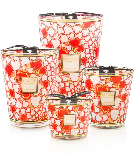 Crazy love, свеча MAX 10 Valentine`s day selection, Baobab Collection