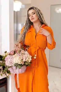 Платье-рубашка УК-435-3 Фабрика Моды