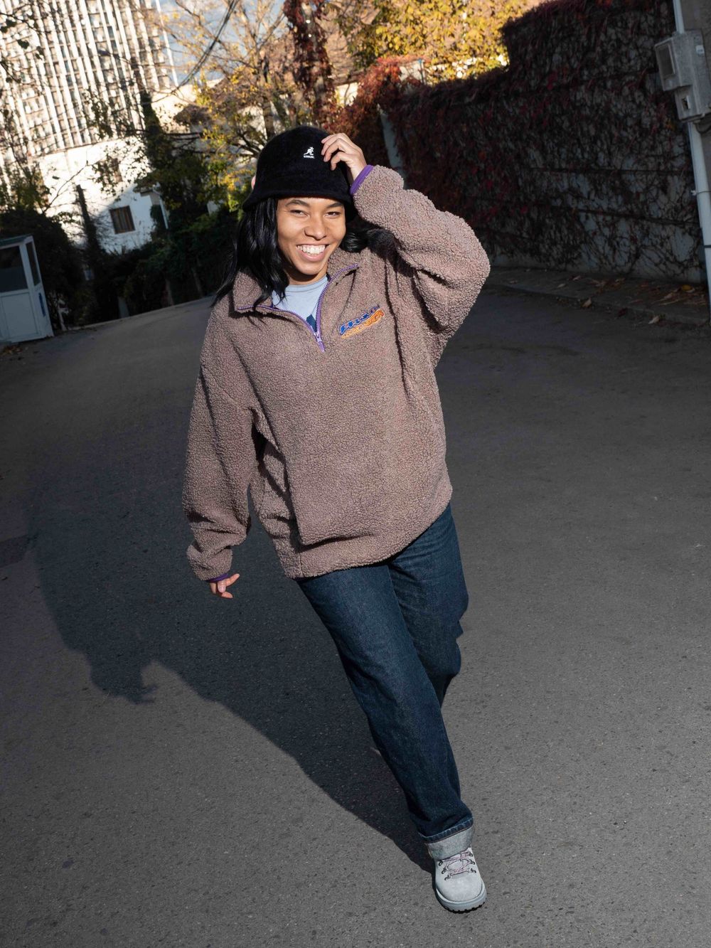 Толстовка Правда x Anteater Шерпа кофе