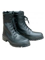 Ботинки «ОМОН Зима» комбинированные (кожа/кирза)