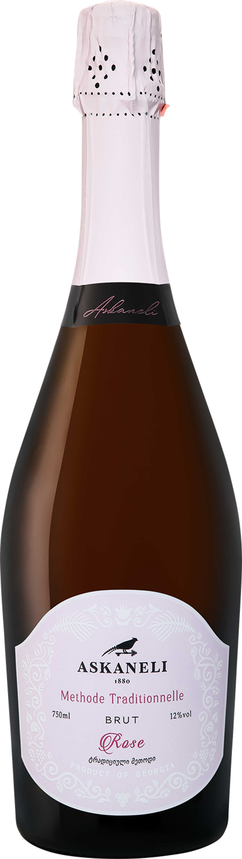 Askaneli Methode Traditionelle Brut Rose 0,75 л.