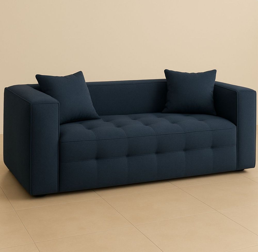 Бескаркасный Диван компрессионный GRAVITY-Sofa (200x92x68) Синий
