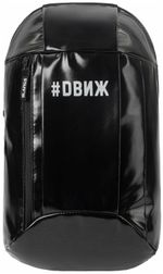 Рюкзак STAFF FASHION AIR компактный, блестящий, "DВИЖ", черный, 40х23х11 см, 270299